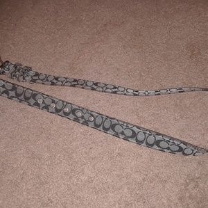 Coach belt